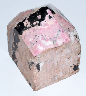 Rhodonite top polished point - Click Image to Close