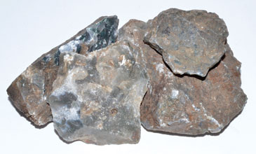 1 lb Moss Agate untumbled stones - Click Image to Close