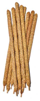 8" Palo Santo stick 10/pk 8mm dia - Click Image to Close