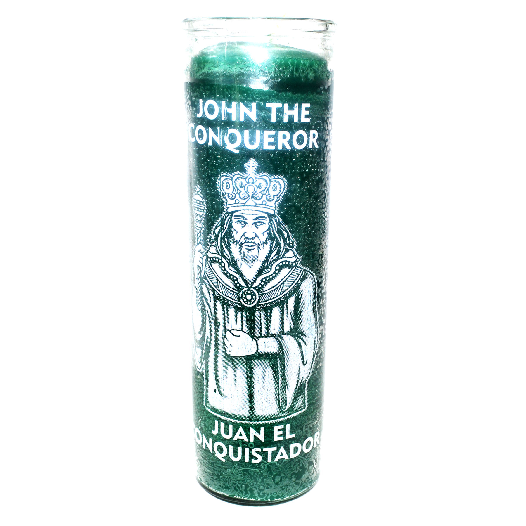 (image for) John the Conqueror Green jar candle