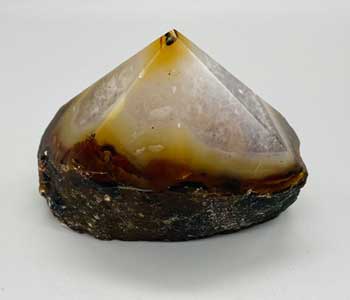 Agate top polished point - Click Image to Close