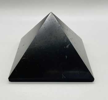 100mm Shungite pyramid - Click Image to Close