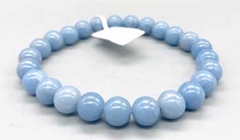 8mm Angelite bracelet - Click Image to Close