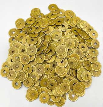 (set of 1000) 20mm I Ching coin