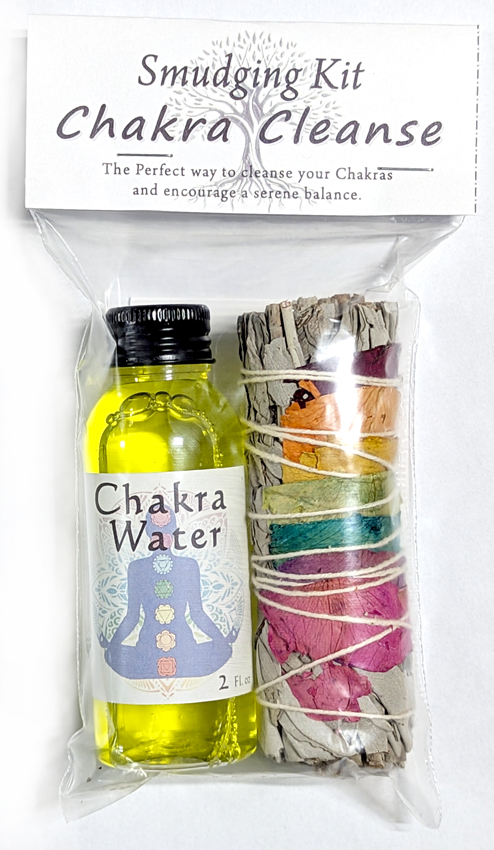 (image for) Chakra Cleansing smudge kit